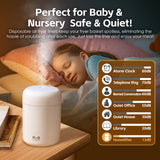 Humidifiers: Living Today Mini LED Ultrasonic Humidifier 300ml