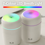 Humidifiers: Living Today Mini LED Ultrasonic Humidifier 300ml