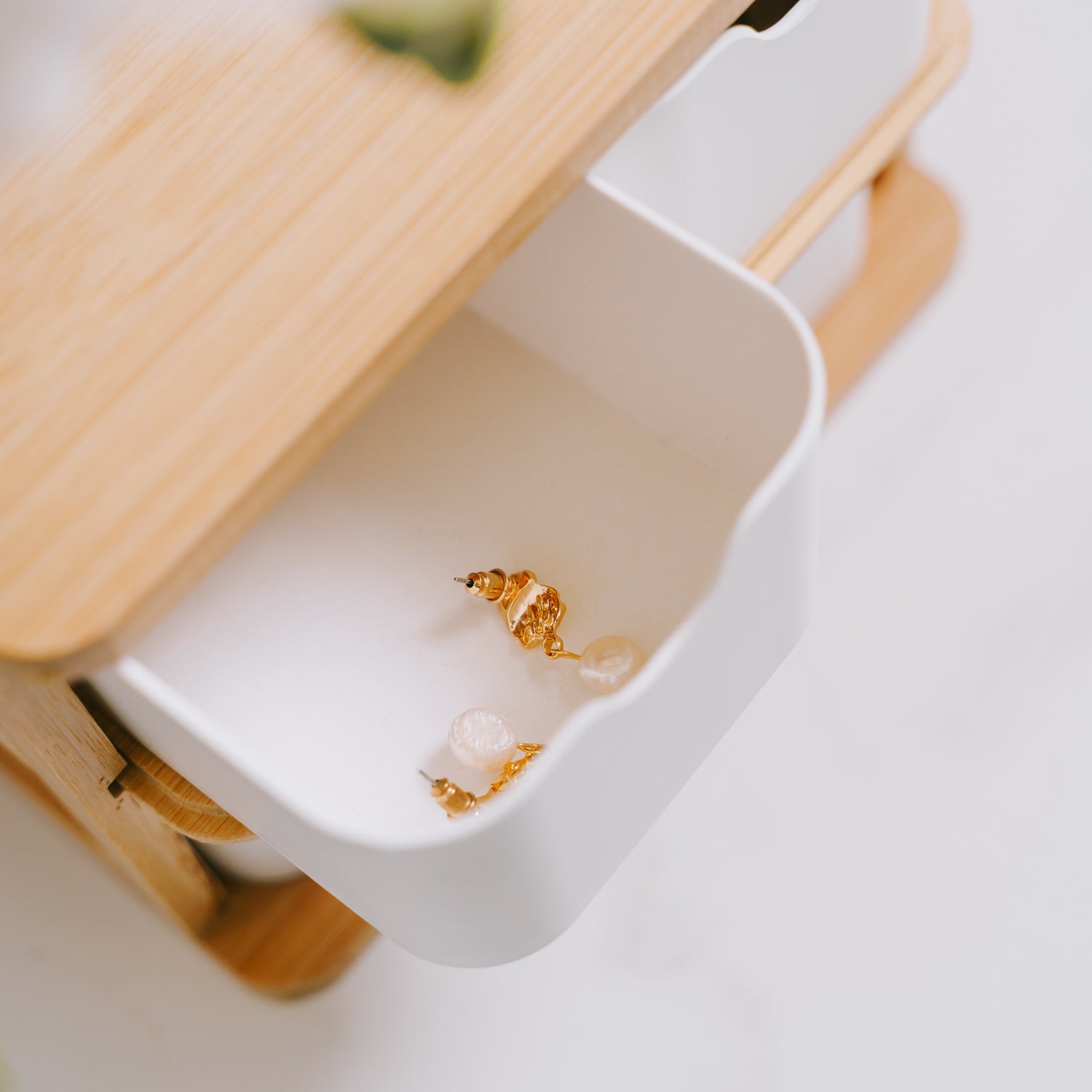 Storage Cabinets: Bamboo Fibre Storage Drawer Set