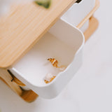Storage Cabinets: Bamboo Fibre Storage Drawer Set