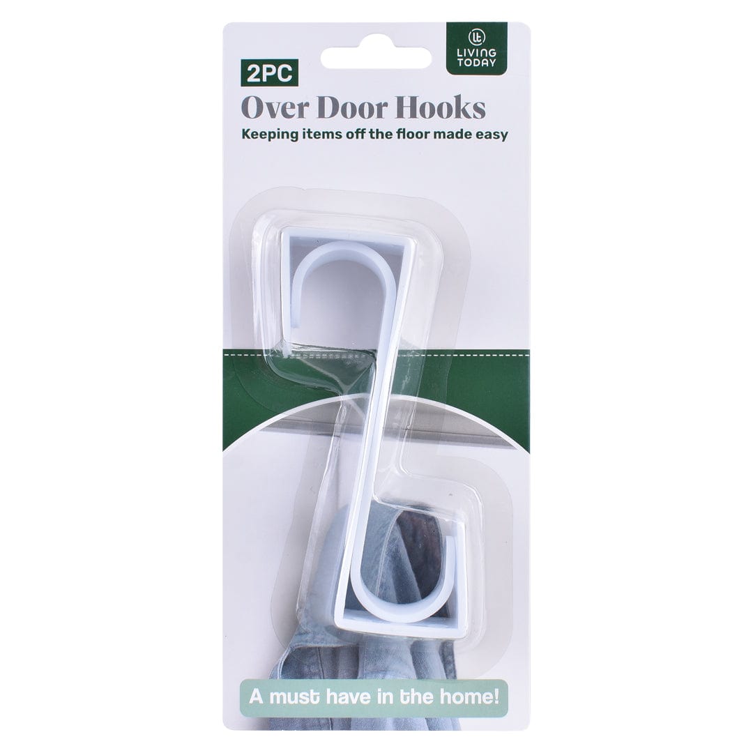 Automotive Repair & Speciality Tools: Living Today 2pk Over Door Hooks