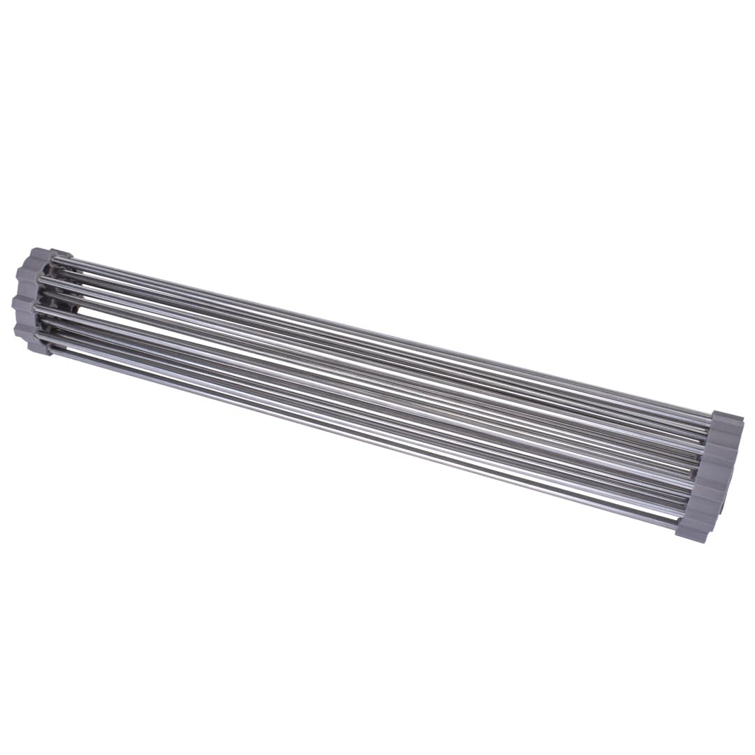 Kitchen & Bathroom DIY: Silver Over Sink Draining Rack with Anti-Slip Grips