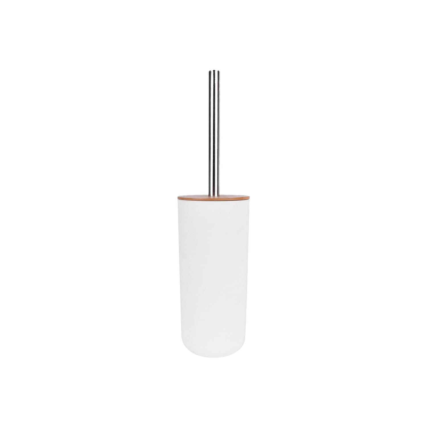 Toilet Brushes & Holders: Bamboo Lid Toilet Brush