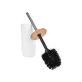 Toilet Brushes & Holders: Bamboo Lid Toilet Brush