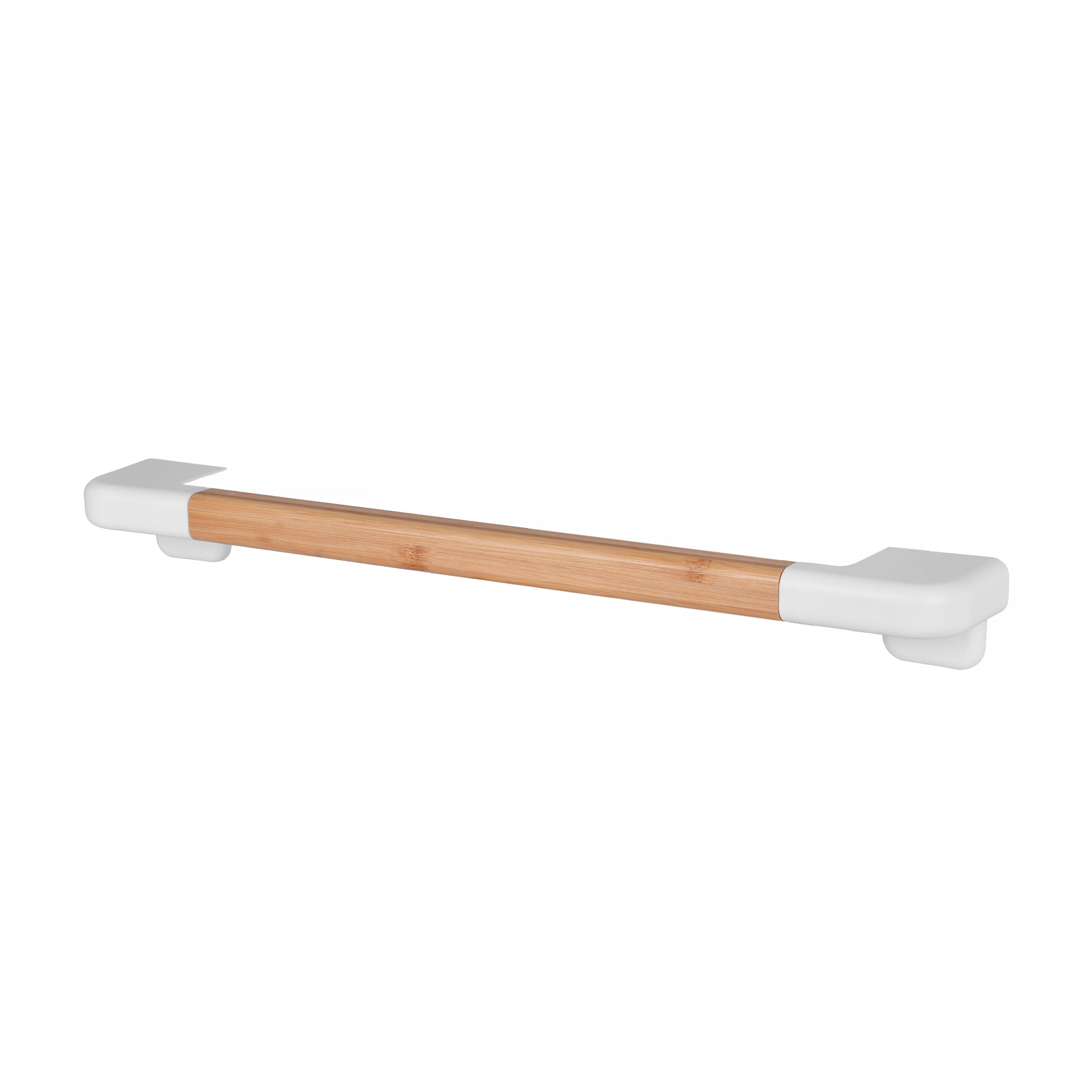 Towel Racks & Holders: Bamboo Wall Mounted Bathroom Towel Rail