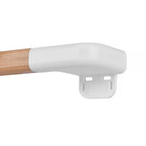 Towel Racks & Holders: Bamboo Wall Mounted Bathroom Towel Rail