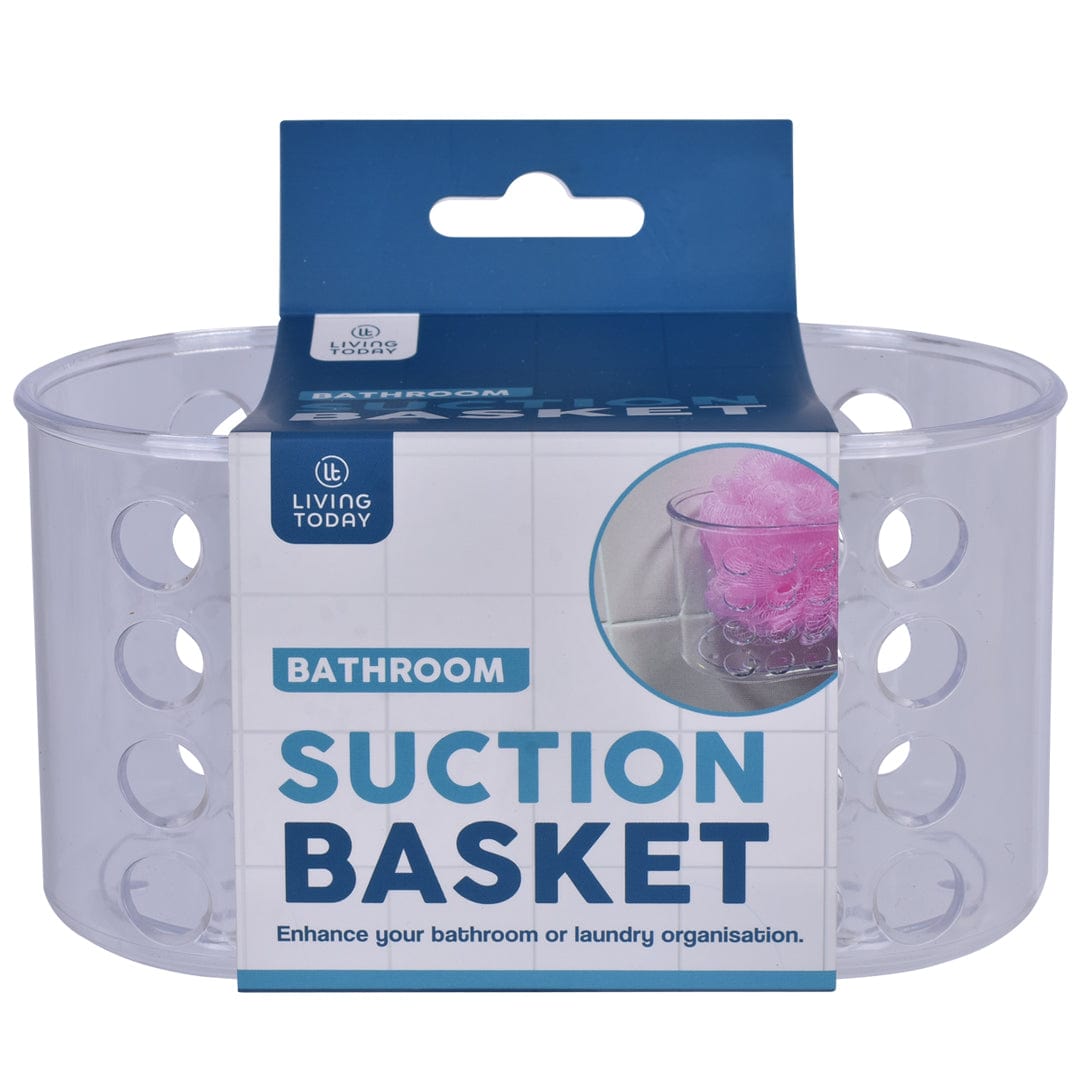 Dish Racks: Small Shower Basket Soap Holder Kitchen Organizer with Suction Cups