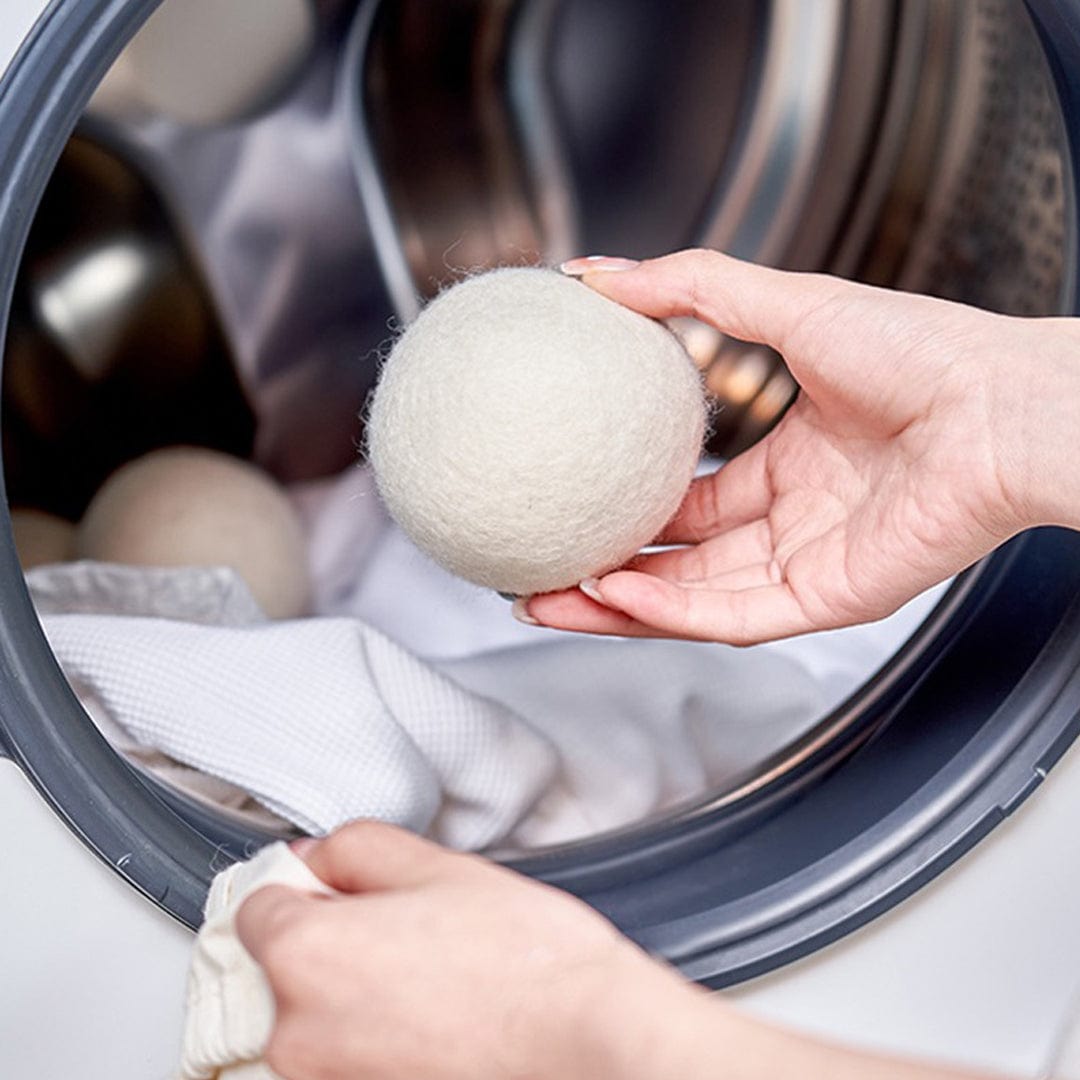 Laundry Cleaning Supplies: 3 Pcs Wool Dryer Balls