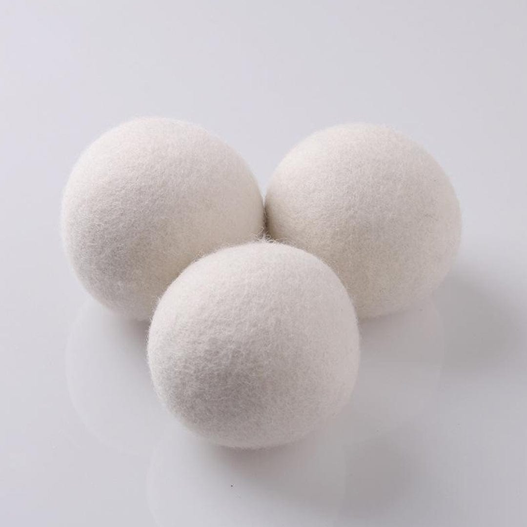 Laundry Cleaning Supplies: 3 Pcs Wool Dryer Balls