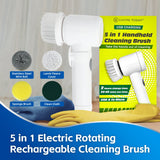 BBQ Cleaning: 5-IN-1 ELECTRIC CLEANING BRUSH