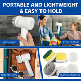 BBQ Cleaning: 5-IN-1 ELECTRIC CLEANING BRUSH