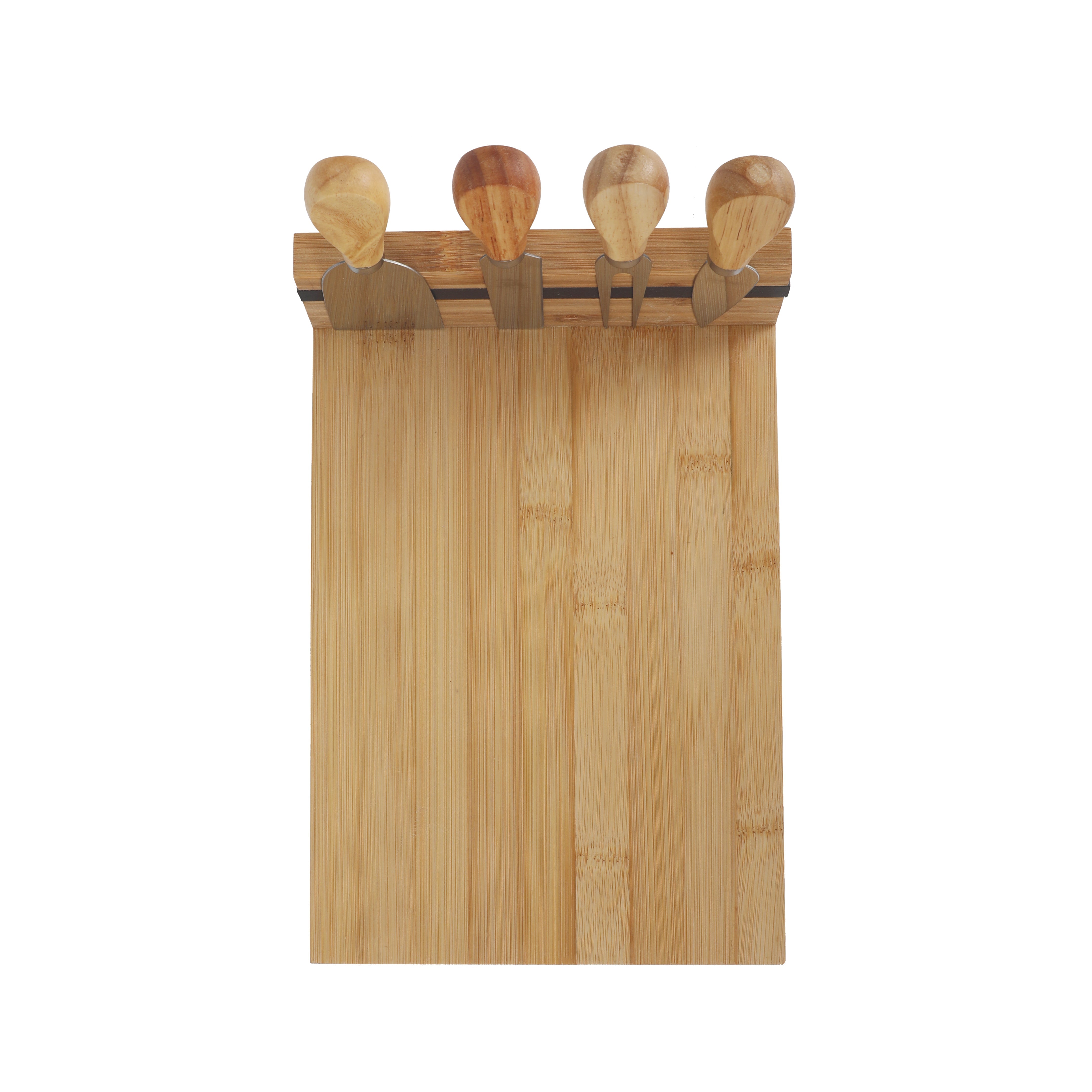 Cutlery: Bamboo Cheese Board and Knife Set