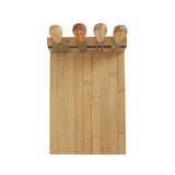 Cutlery: Bamboo Cheese Board and Knife Set