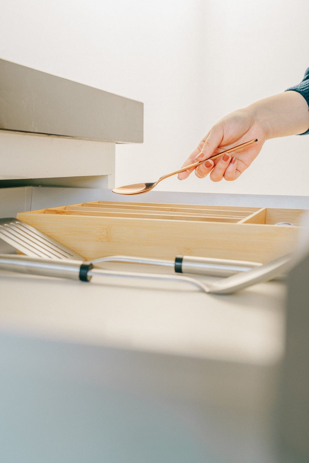 Disposable Cutlery: Bamboo Cutlery Tray
