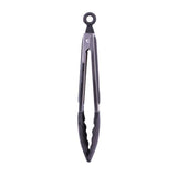 Kitchen Utensils: Stainless steel & silicone tongs charcoal