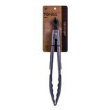 Kitchen Utensils: Stainless steel & silicone tongs charcoal