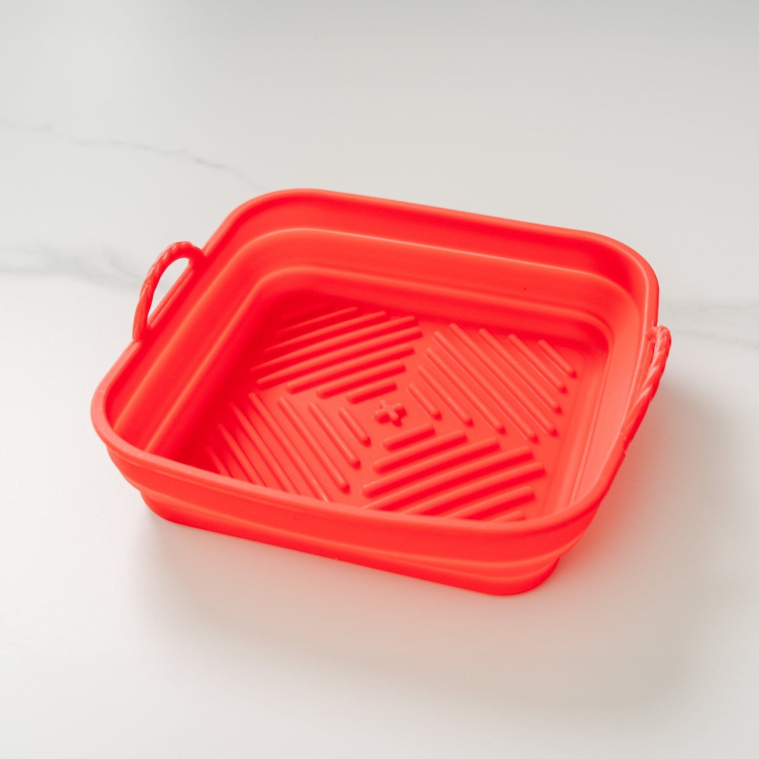 Kitchen & Bathroom DIY: Collapsible Silicone Air Fryer Oven Microwave Liner Square