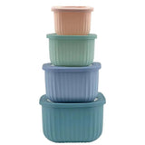 Food Storage: Cook Easy 4PC Square Nested Food Storage Set