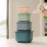 Food Storage: Cook Easy 4PC Square Nested Food Storage Set