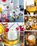 Kitchen Utensils: Easy Pop Silicone 6 Sphere Ice Cube Tray