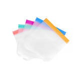 Food Storage: Set of 5 Ziplock Reusable Eco Friendly Bags