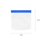 Food Storage: Set of 5 Ziplock Reusable Eco Friendly Bags