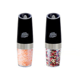 2 Pcs Gravity Sensor Electric Salt and Pepper Spice Grinder