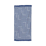 Beach Towels: Rectangular Quick Dry Beach Towel with Tassel