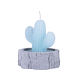 Gardening Tools: 4Pcs/set Simulation Plant Cactus Candle Tea Light Home Decor Table Tealight Mini