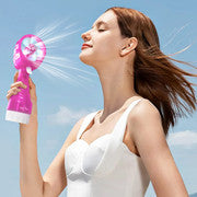 Costumes & Accessories: Lazy Dayz Water Spray Fan - Pink