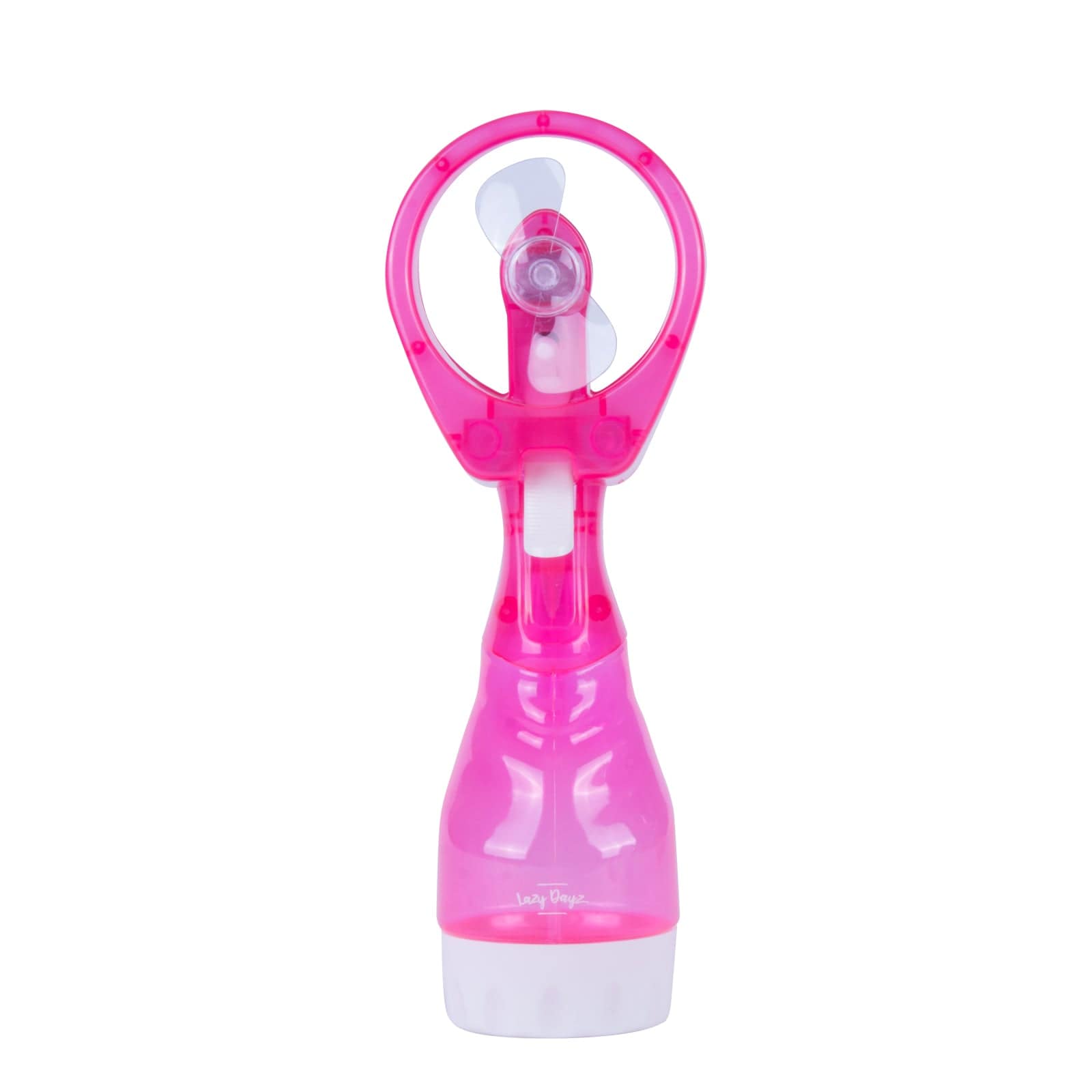 Costumes & Accessories: Lazy Dayz Water Spray Fan - Pink