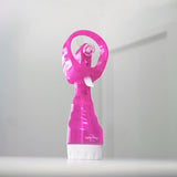 Costumes & Accessories: Lazy Dayz Water Spray Fan - Pink