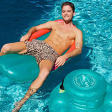 Pool Toys & Inflatables: Lazy Dayz Inflatable Drinks Tub - Teal
