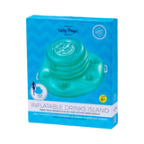 Pool Toys & Inflatables: Lazy Dayz Inflatable Drinks Tub - Teal