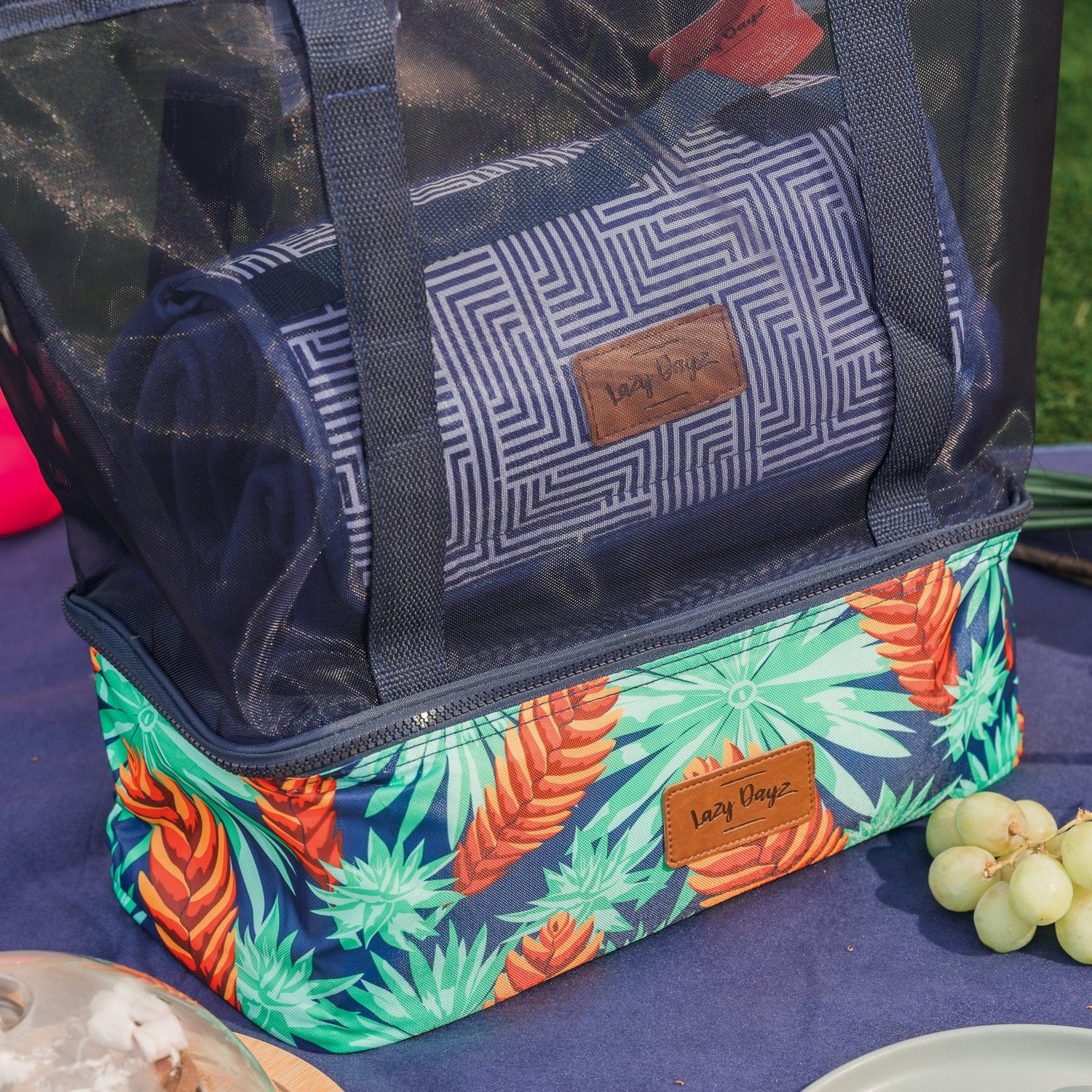 Outdoor Sofas & Lounge Sets: Lazy Dayz Insulated Cooler Tote - Mossman