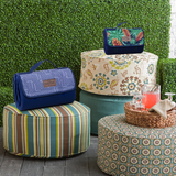 Picnic Blankets: Lazy Dayz Fleece Picnic Rug - Makena