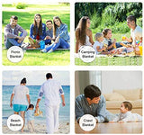 Picnic Blankets: Lazy Dayz Fleece Picnic Rug - Makena
