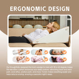 Pillows: Clevinger Memory Foam Bed Wedge Back Support Pillow