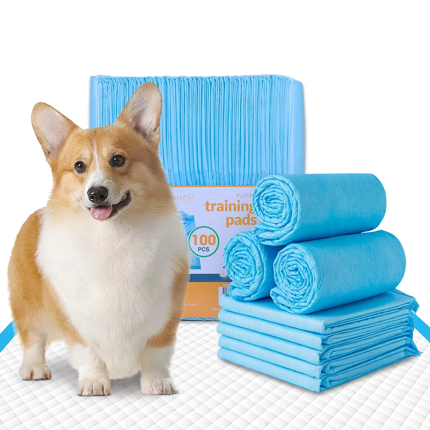 Dog Training Aids: 100pcs Dog Absorbent Training Pad 60 x 60 cm