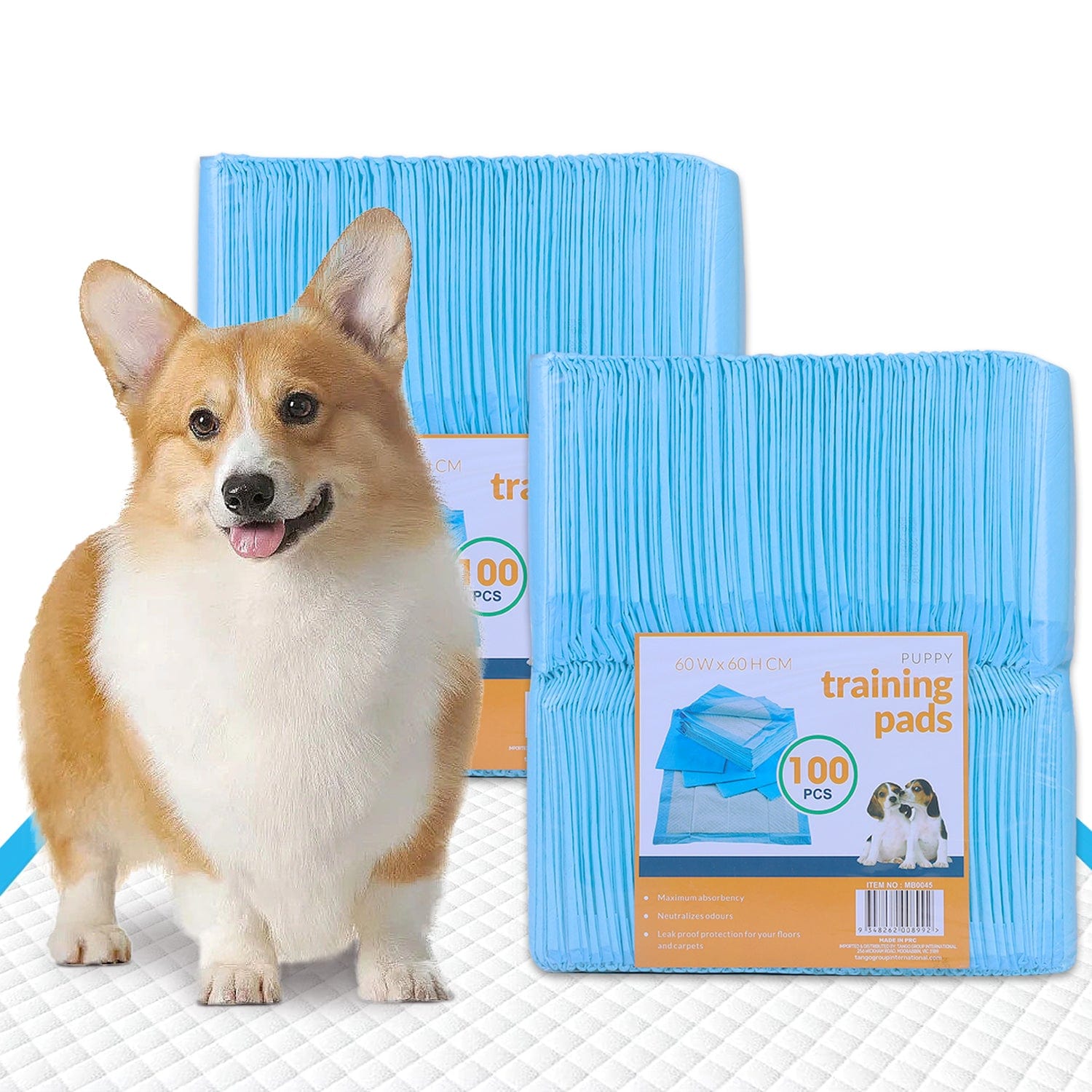 Dog Training Aids: 200pcs Dog Absorbent Training Pad 60 x 60 cm