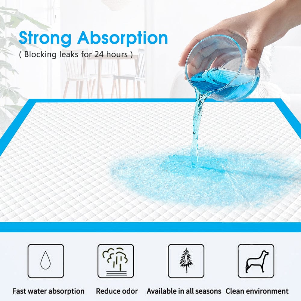 Dog Training Aids: 200pcs Dog Absorbent Training Pad 60 x 60 cm