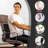 Wellness Accessories: Bamboo Memory Foam Lumbar Support Cushion
