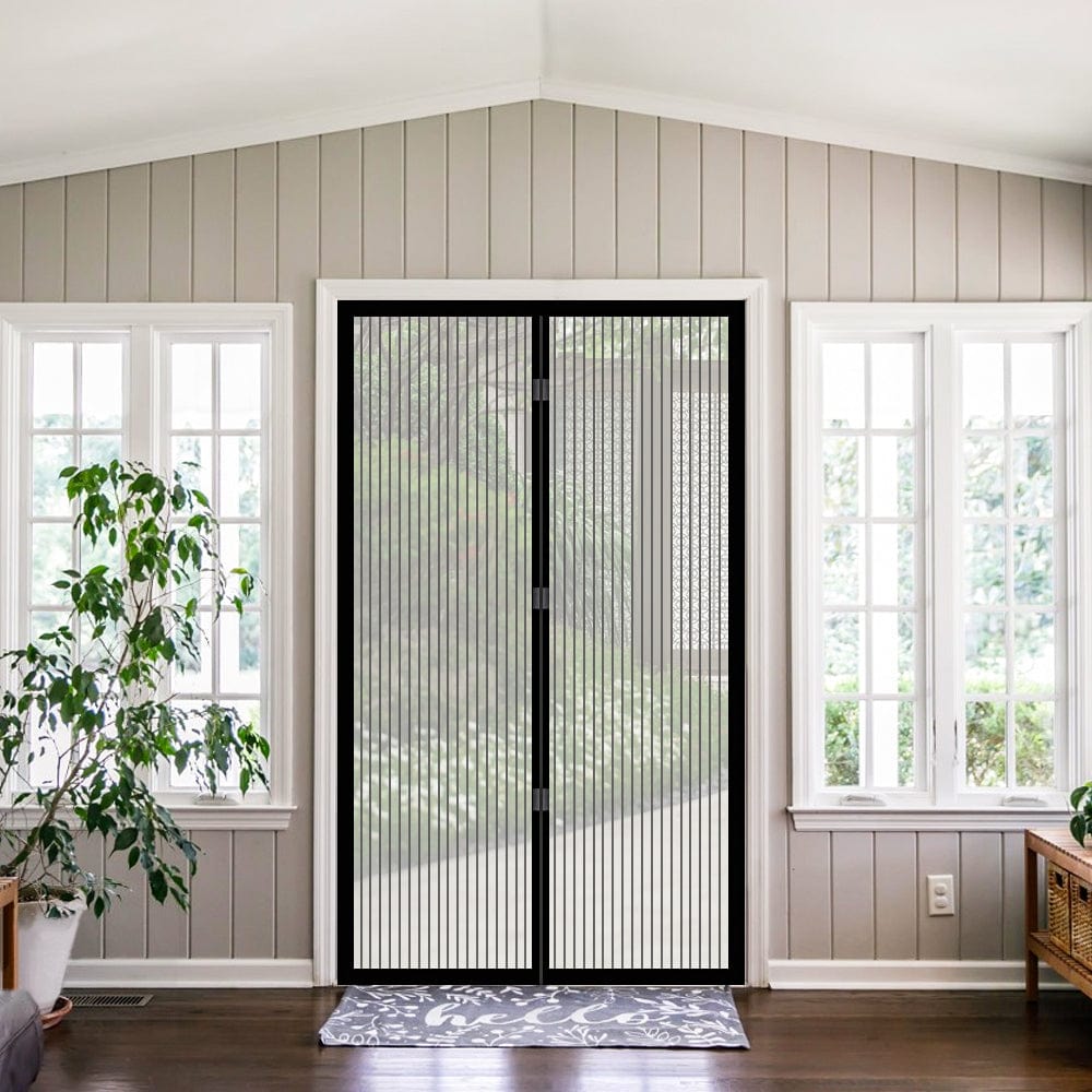 Duvet Covers: 2x Instant Fly Screen, Mosquito, Insect, and Bug Free Curtain