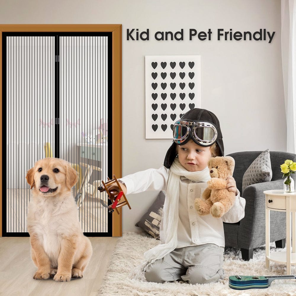 Duvet Covers: 2x Instant Fly Screen, Mosquito, Insect, and Bug Free Curtain