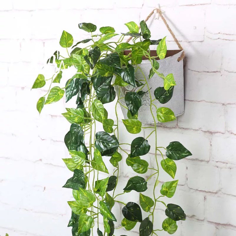Garden Ornaments: 6 x 280cm Faux Artificial Home Decor Watermelon Garland