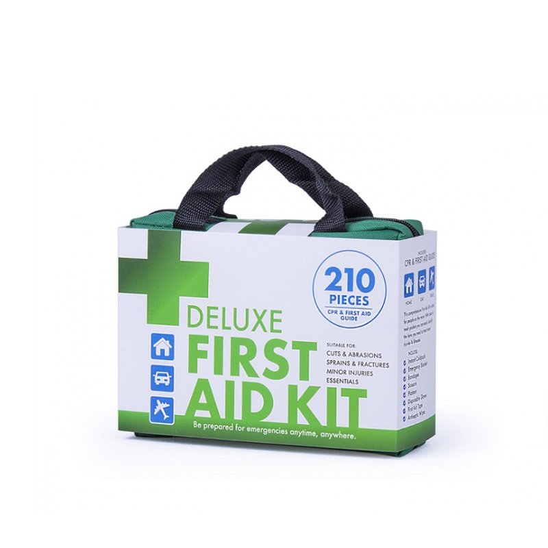 First Aid Kits: 210Pcs Approval Deluxe Medical First Aid Kit