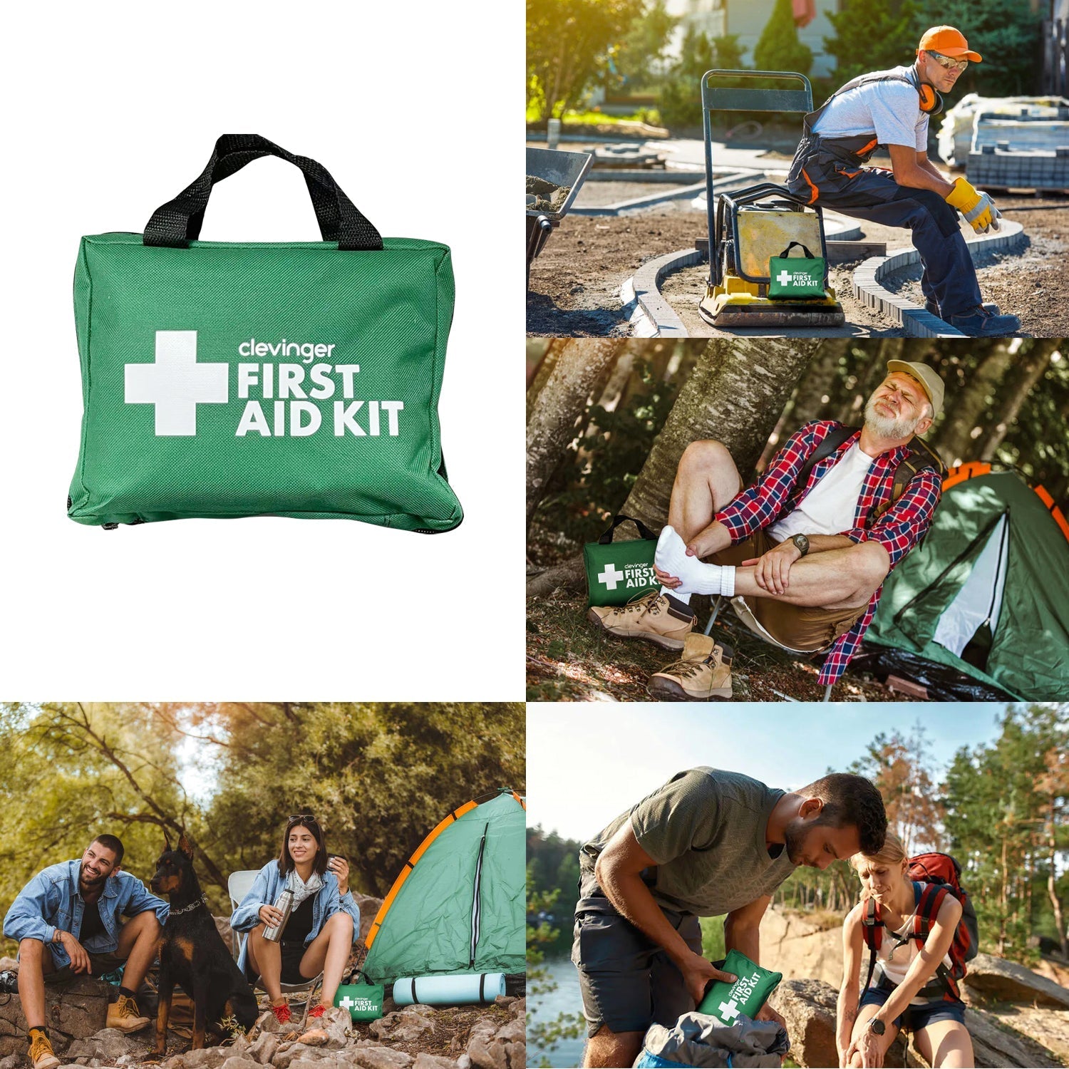 First Aid Kits: 210Pcs Approval Deluxe Medical First Aid Kit