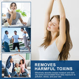 140 Pcs  Cleansing Detox Foot Pads – 100% Natural Herbal Detox Patches (12 × 10 cm)