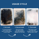 140 Pcs  Cleansing Detox Foot Pads – 100% Natural Herbal Detox Patches (12 × 10 cm)