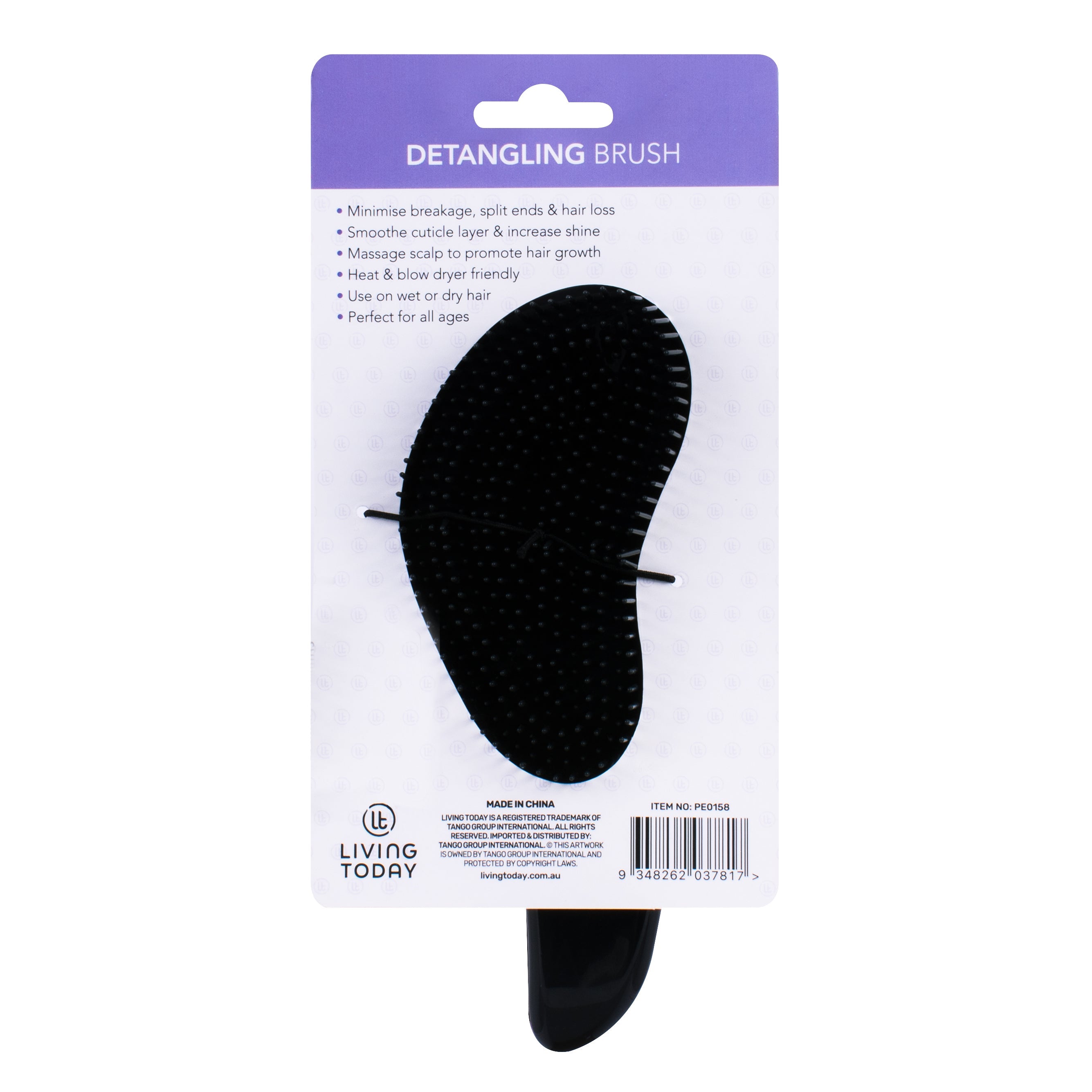 Hair Styling Tools: Living Today Detangling Brush